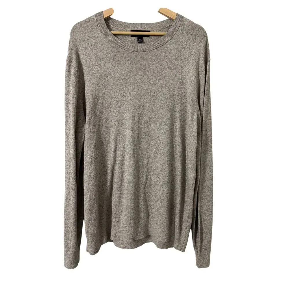 Banana Republic Mens Premium Luxe Yarn Silk‎ Cashmere Cotton Blend Size XL